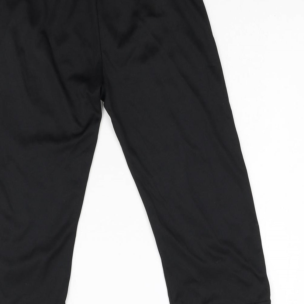 George Boys Black   Jogger Trousers Size 5-6 Years - Skeleton