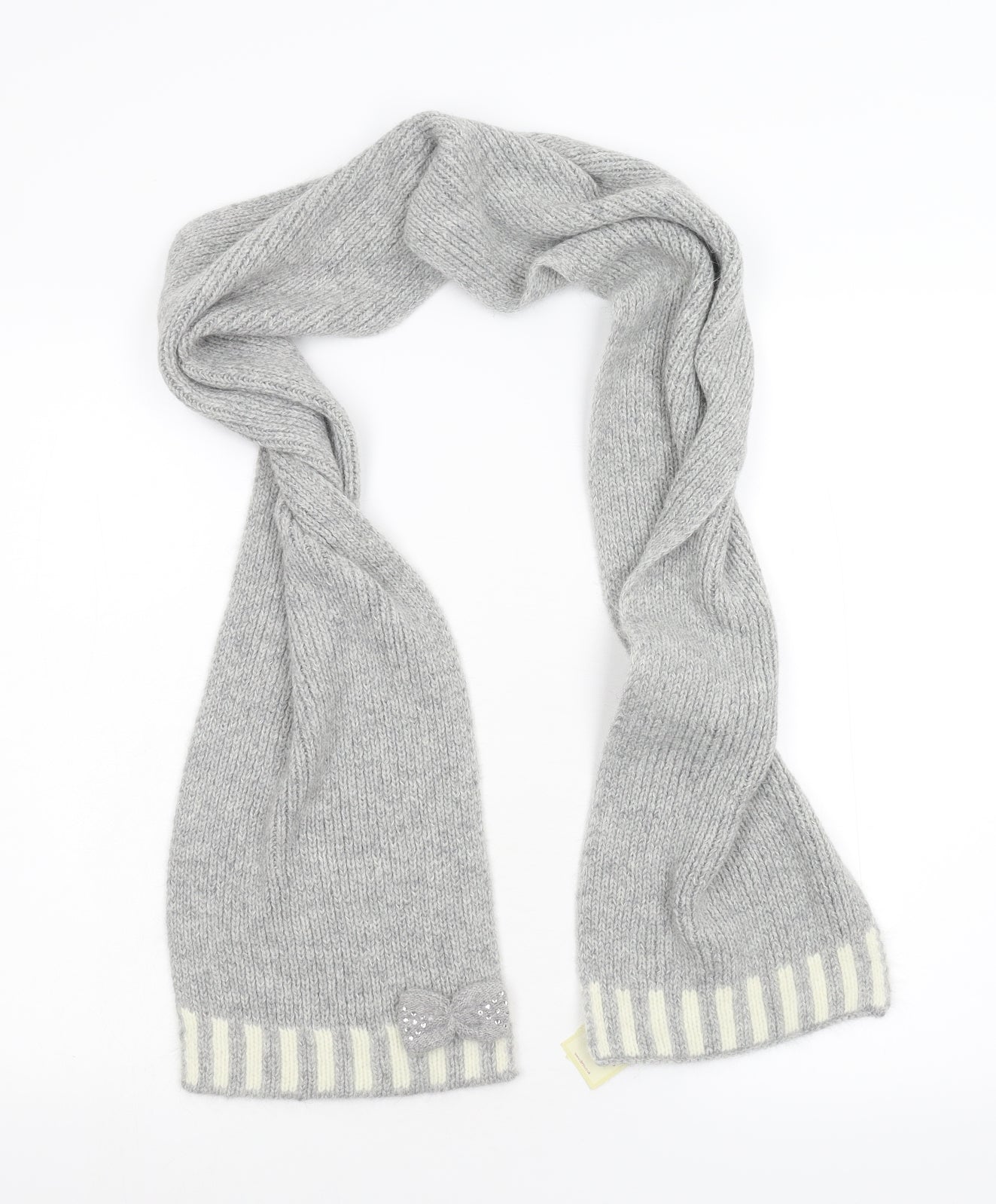 Dents Womens Grey  Knit  Scarf