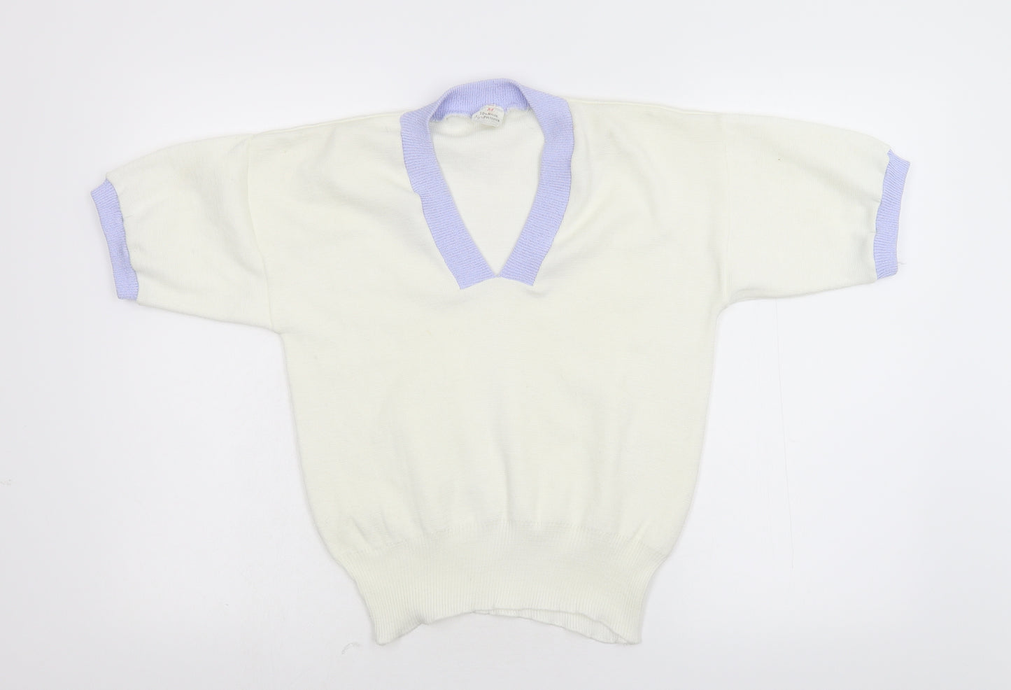 Preworn Womens Ivory  Knit Pullover Jumper Size M