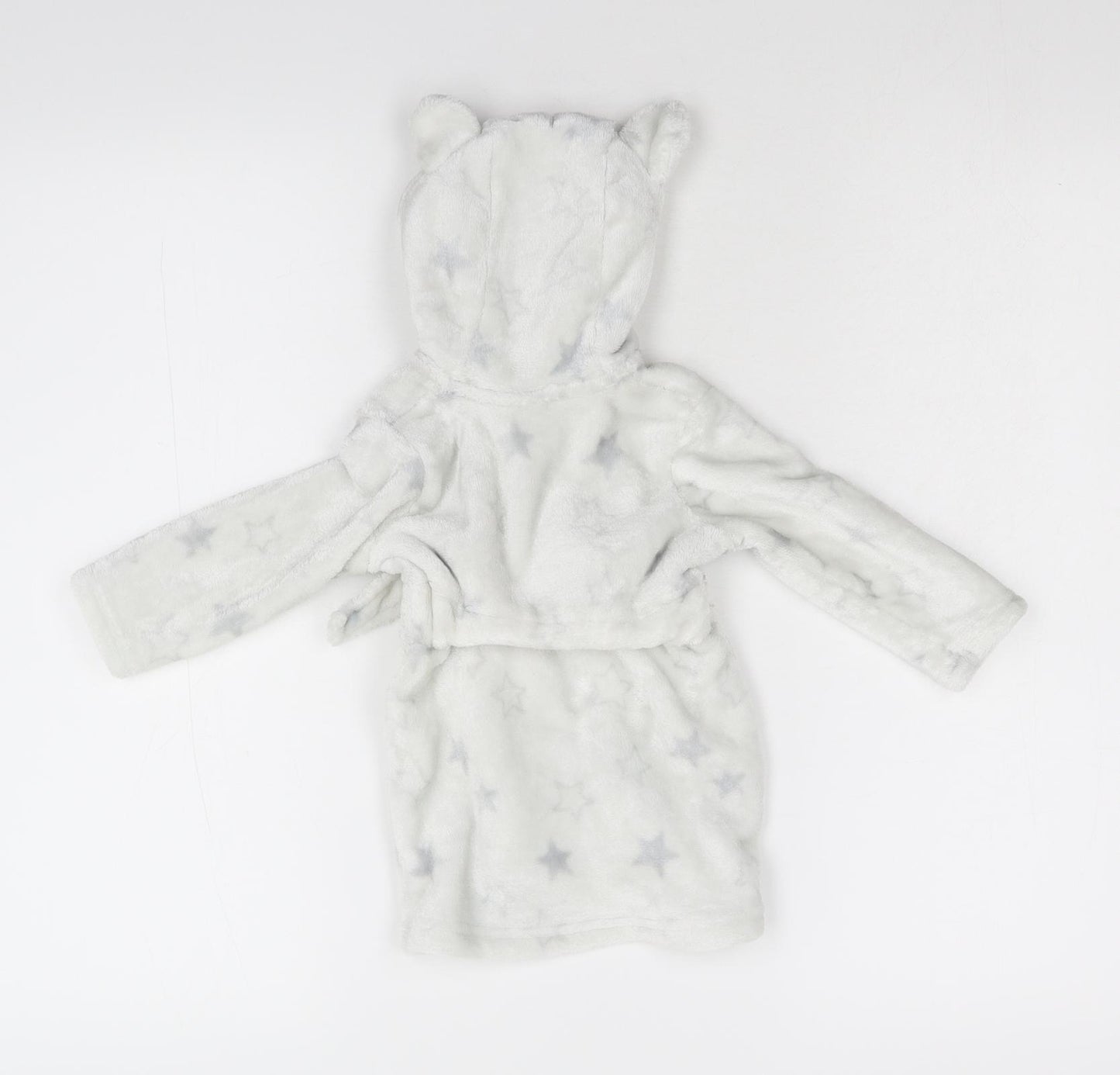 George Baby Grey  Fleece  Robe Size 6-9 Months