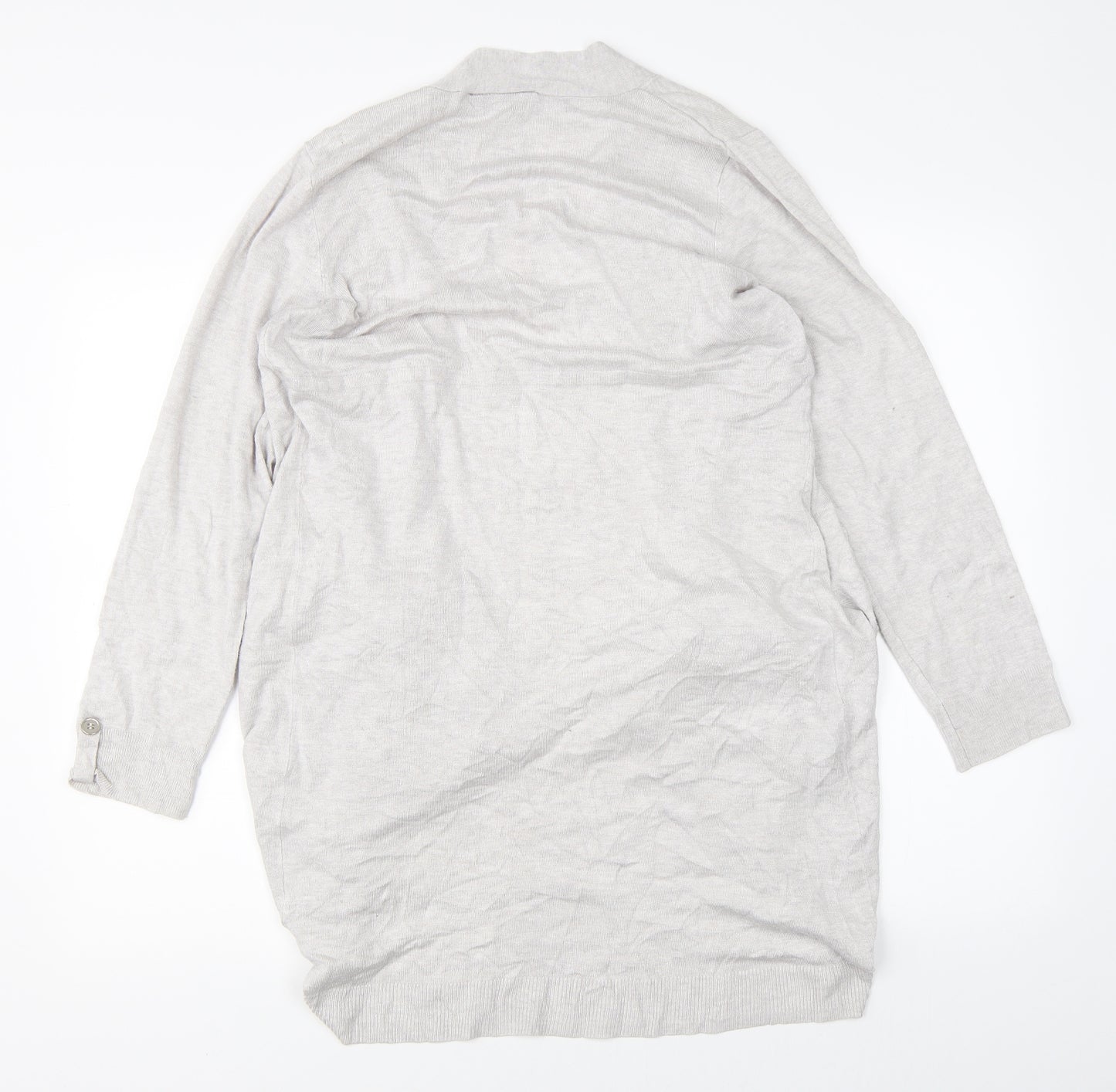 Wallis Womens Grey   Cardigan Jumper Size M