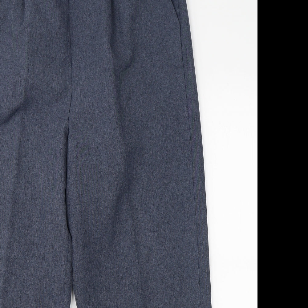 Bonmarché Womens Blue   Trousers  Size 14 L23 in