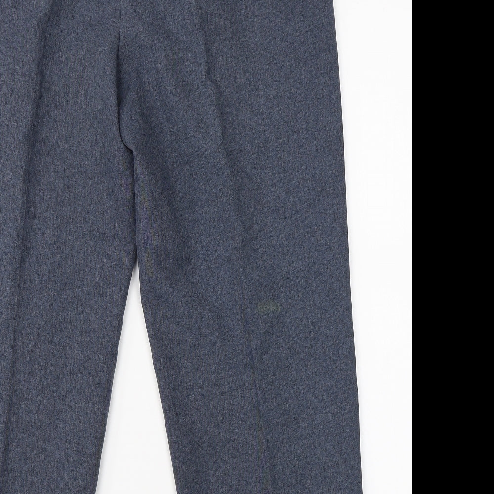 Bonmarché Womens Blue   Trousers  Size 14 L23 in