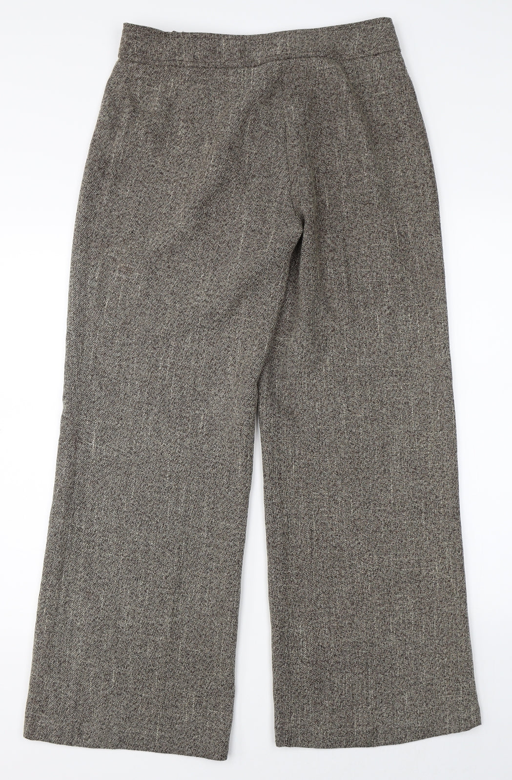 Mia Moda Womens Brown   Trousers  Size 12 L28 in