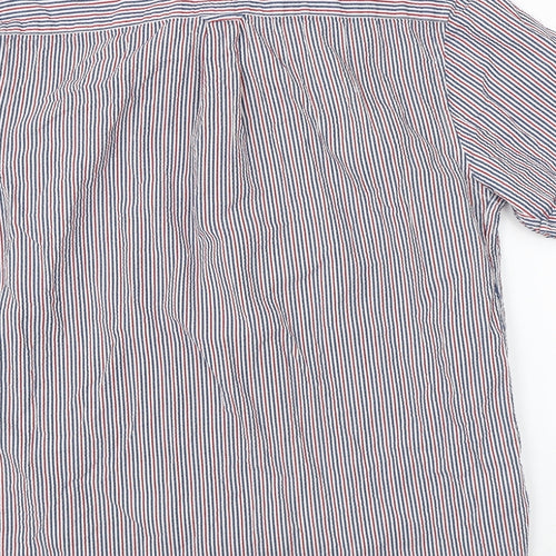 Marks & Spencer Mens Multicoloured Striped   Button-Up Size S