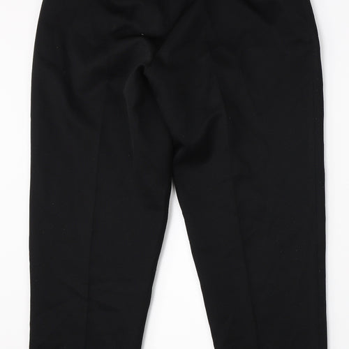 Holmewood Womens Black   Dress Pants Trousers Size 12 L26 in