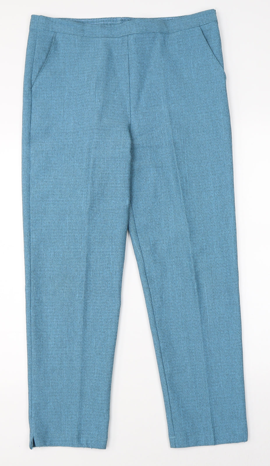 Preworn Womens Blue   Trousers  Size 14 L27 in