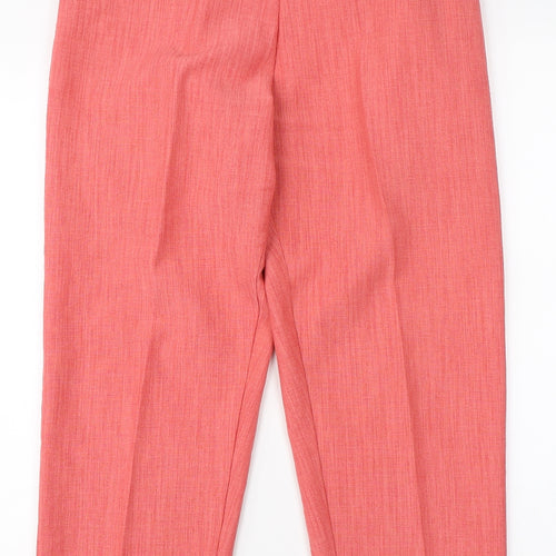 Preworn Womens Pink   Trousers  Size 14 L26 in