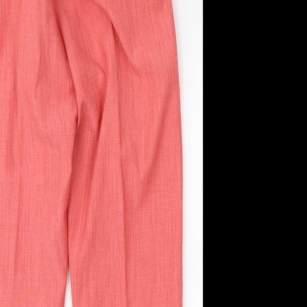 Preworn Womens Pink   Trousers  Size 14 L26 in