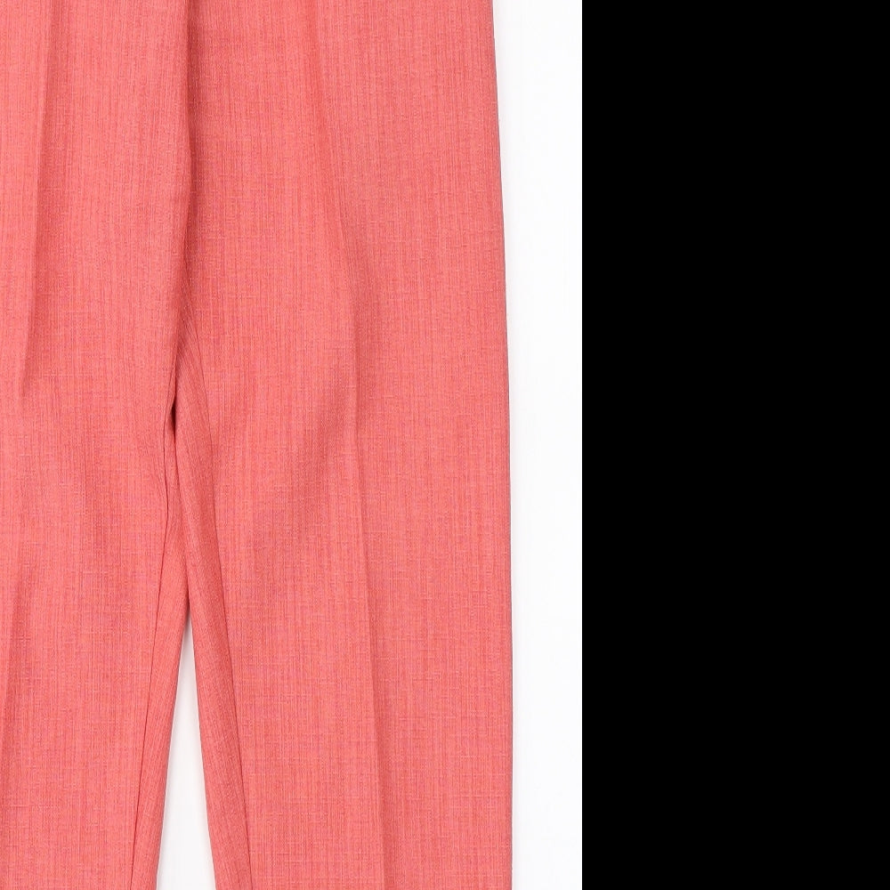 Preworn Womens Pink   Trousers  Size 14 L26 in