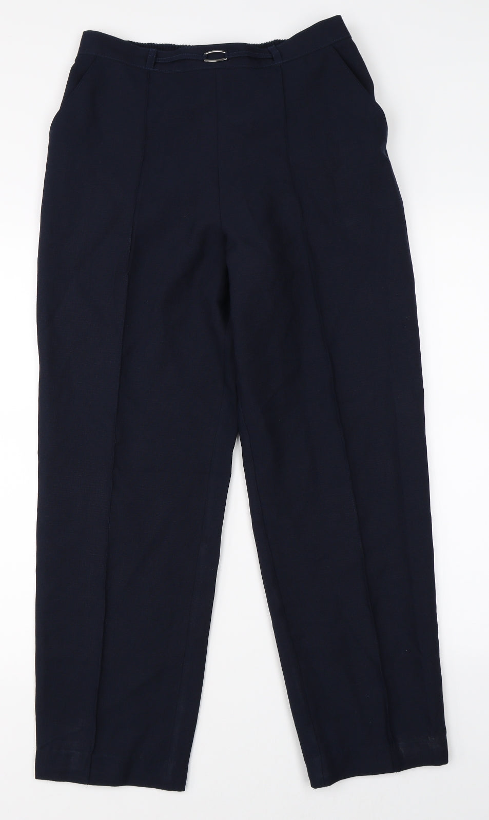Marks & Spencer Womens Blue   Trousers  Size 10 L26 in