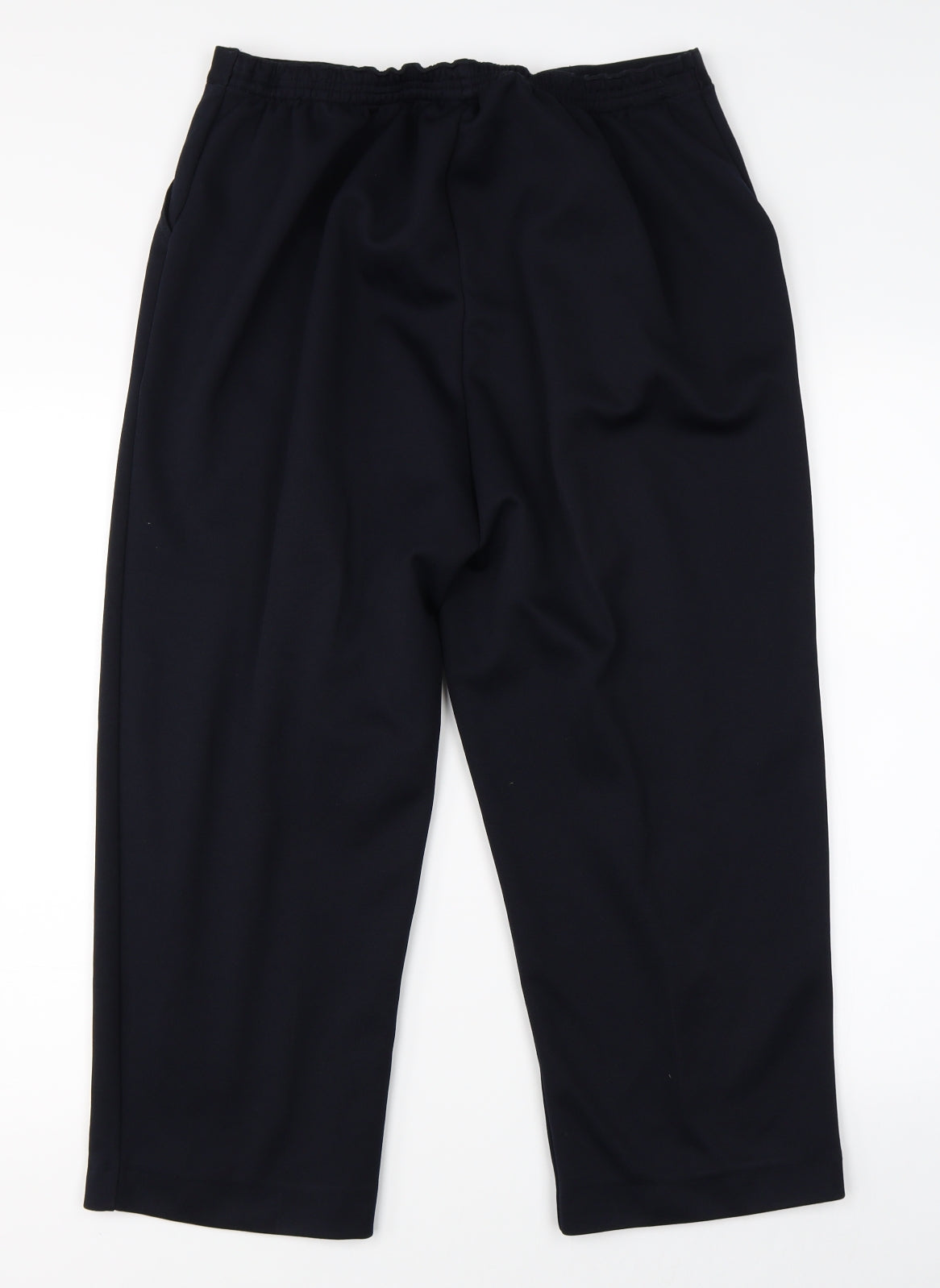 BM Womens Black   Trousers  Size 16 L21 in