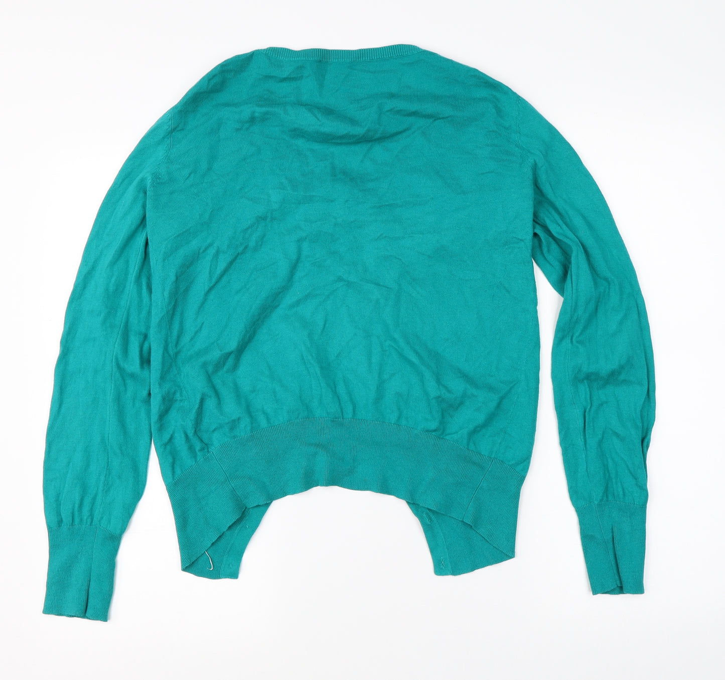 Oasis Womens Green   Cardigan Jumper Size M