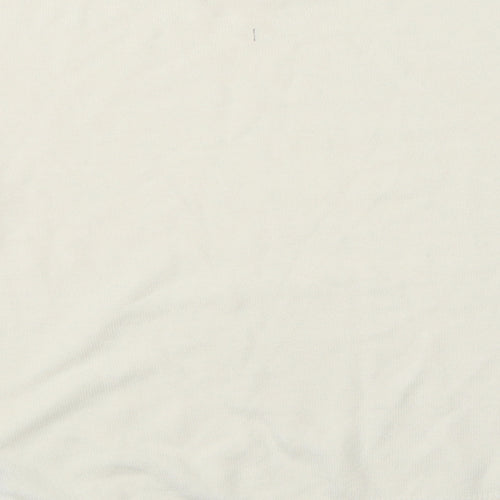 Marks & Spencer Womens Beige   Basic T-Shirt Size 14