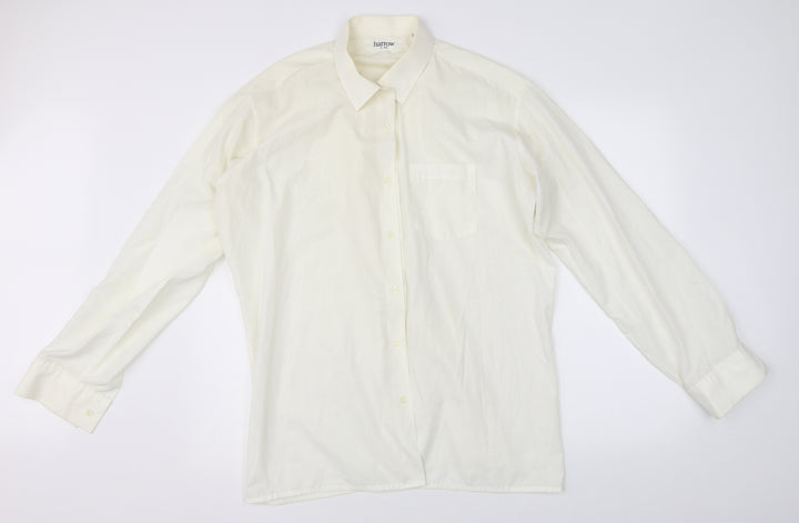 Harrow Mens Beige Dress Shirt Size 43