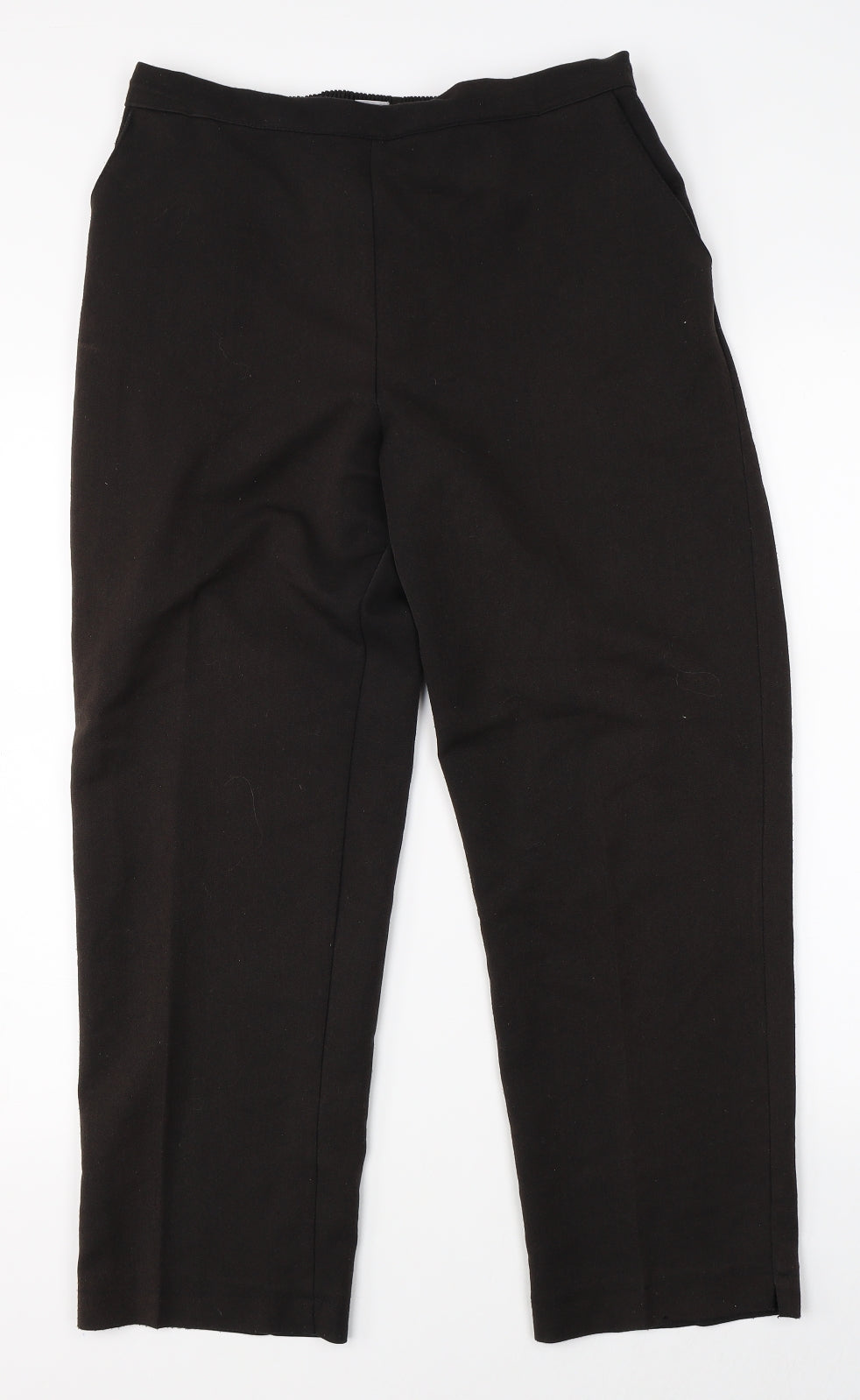 Emma Womens Brown   Trousers  Size 16 L26 in
