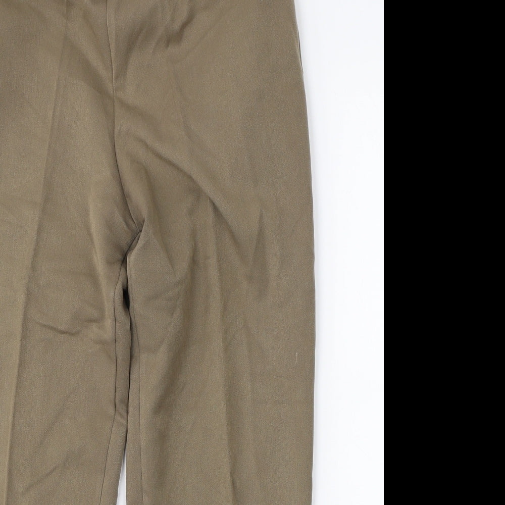 Emma Womens Brown   Trousers  Size 16 L25 in