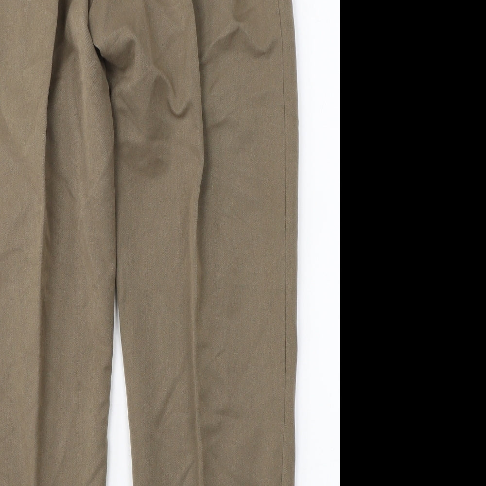 Emma Womens Brown   Trousers  Size 16 L25 in