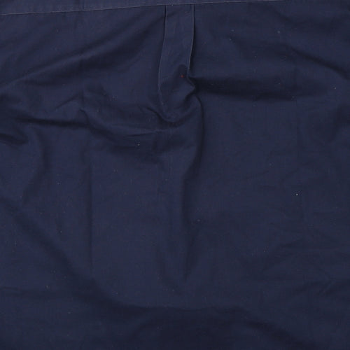 Metropol Mens Blue    Button-Up Size M