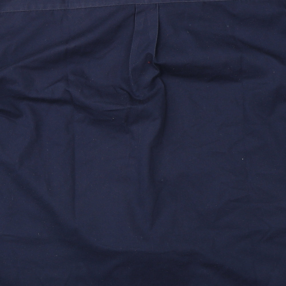 Metropol Mens Blue    Button-Up Size M