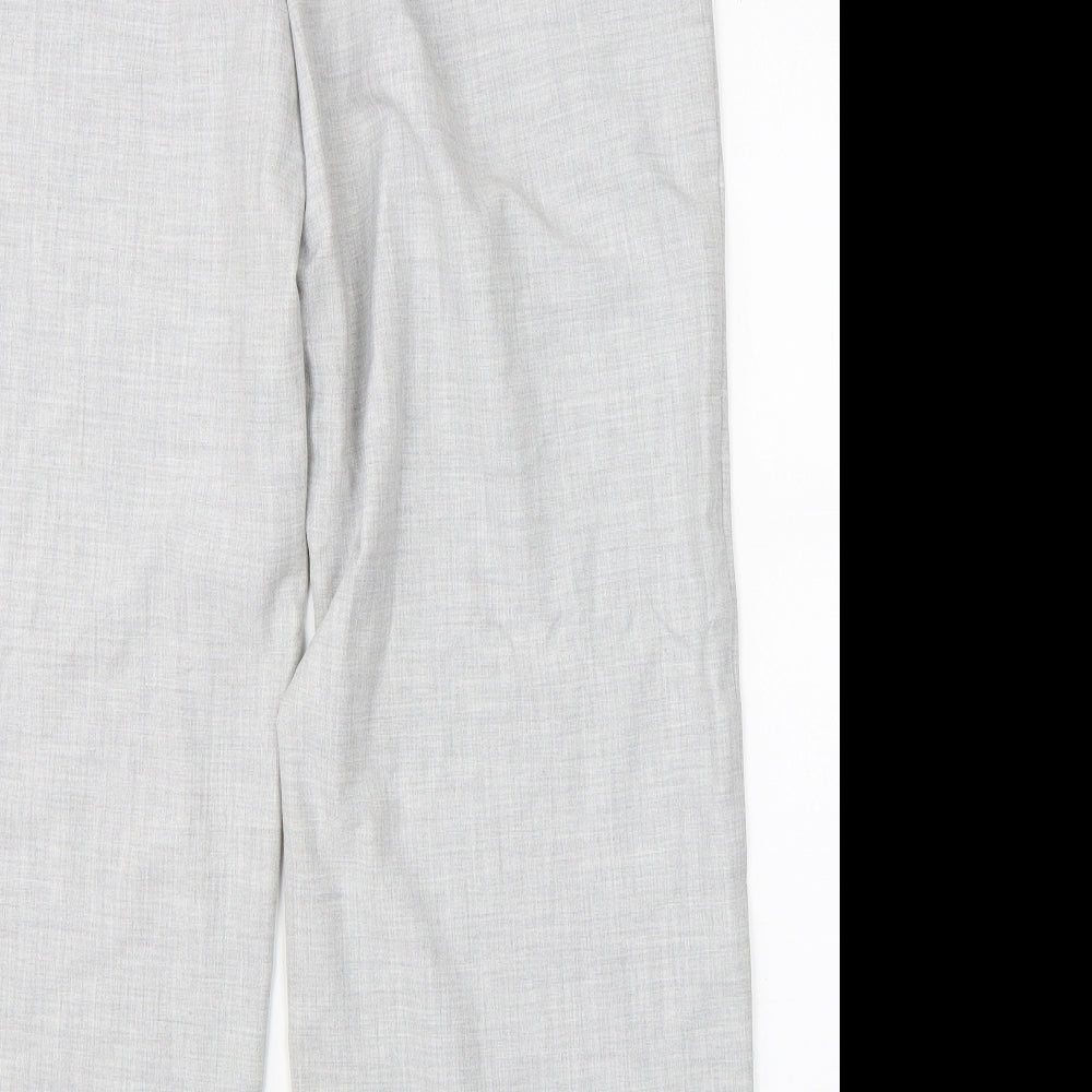 For Women Womens Grey   Dress Pants Trousers Size 18 L25 in