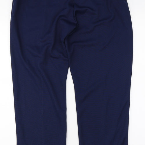Damart Womens Blue   Track Pants Trousers Size 16 L24 in