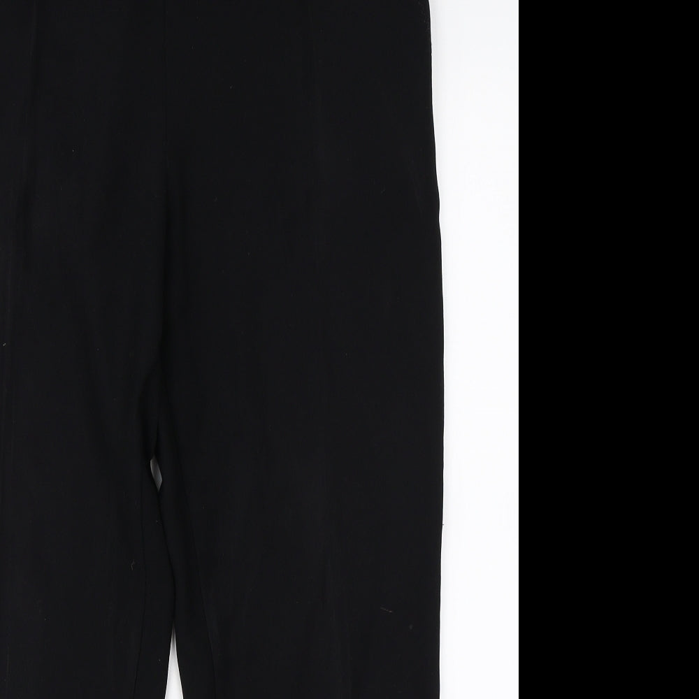 Marks & Spencer Womens Black   Dress Pants Trousers Size 14 L26 in