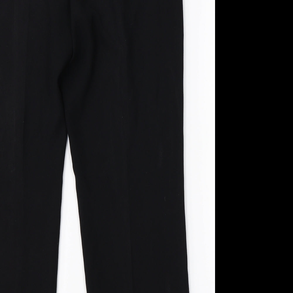 Marks & Spencer Womens Black   Dress Pants Trousers Size 14 L26 in