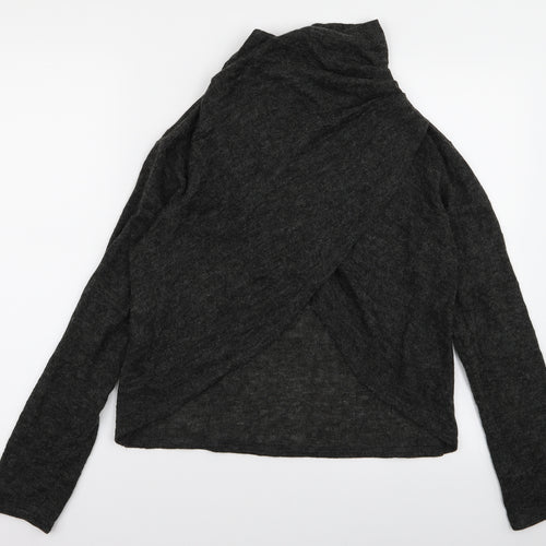 forgotten tribes Womens Grey   Pullover Jumper Size M
