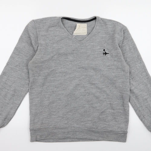 Jack Wills Womens Grey   Pullover Jumper Size XL