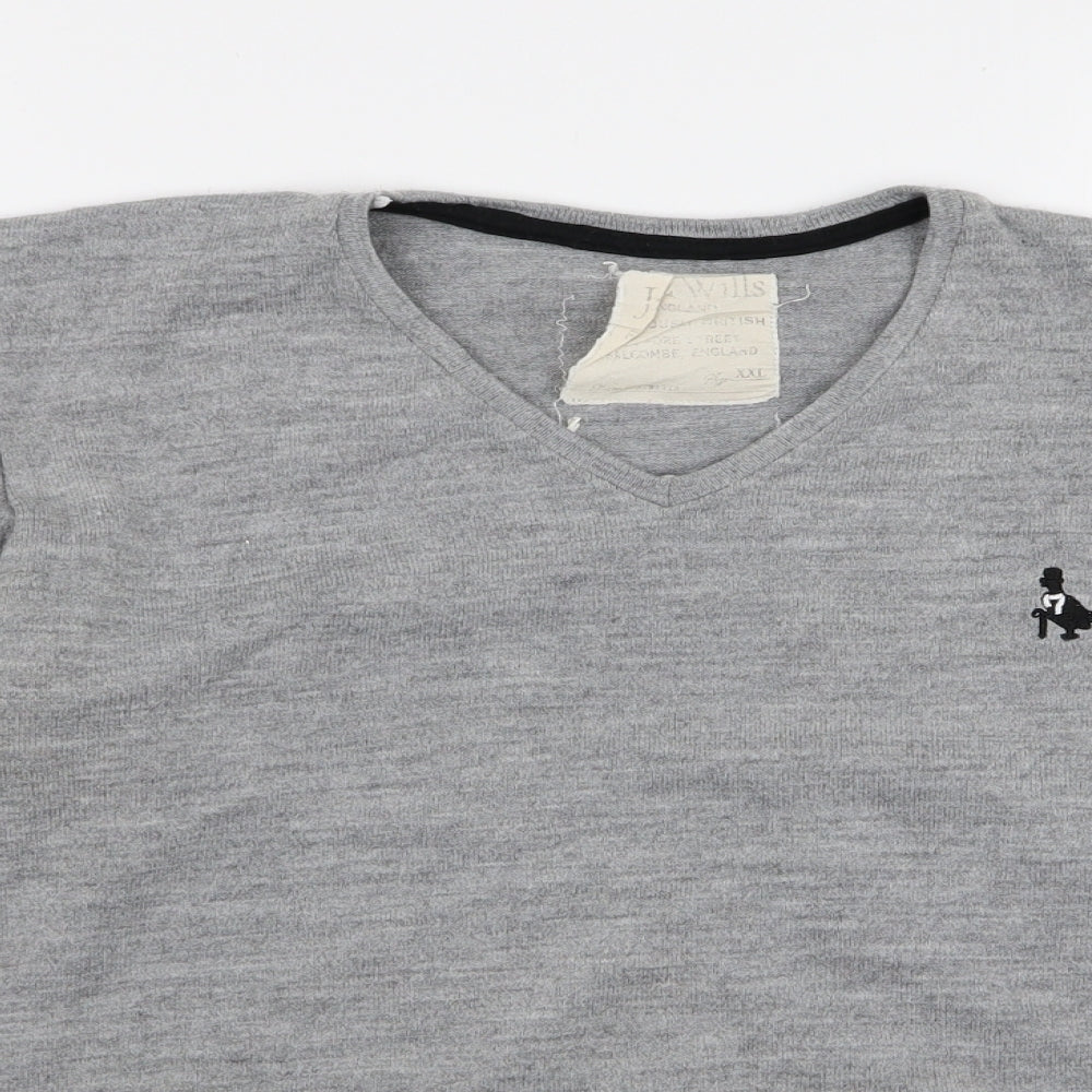 Jack Wills Womens Grey   Pullover Jumper Size XL