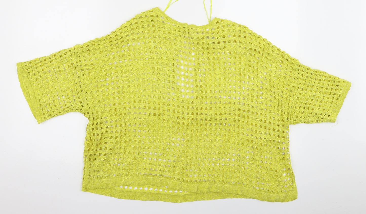River Island Womens Yellow   Pullover Jumper Size M
