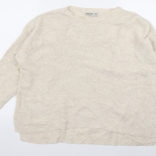 Preworn Womens Beige   Pullover Jumper Size M
