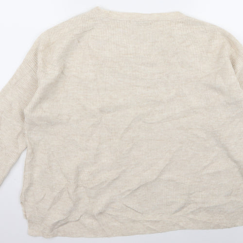 Preworn Womens Beige   Pullover Jumper Size M