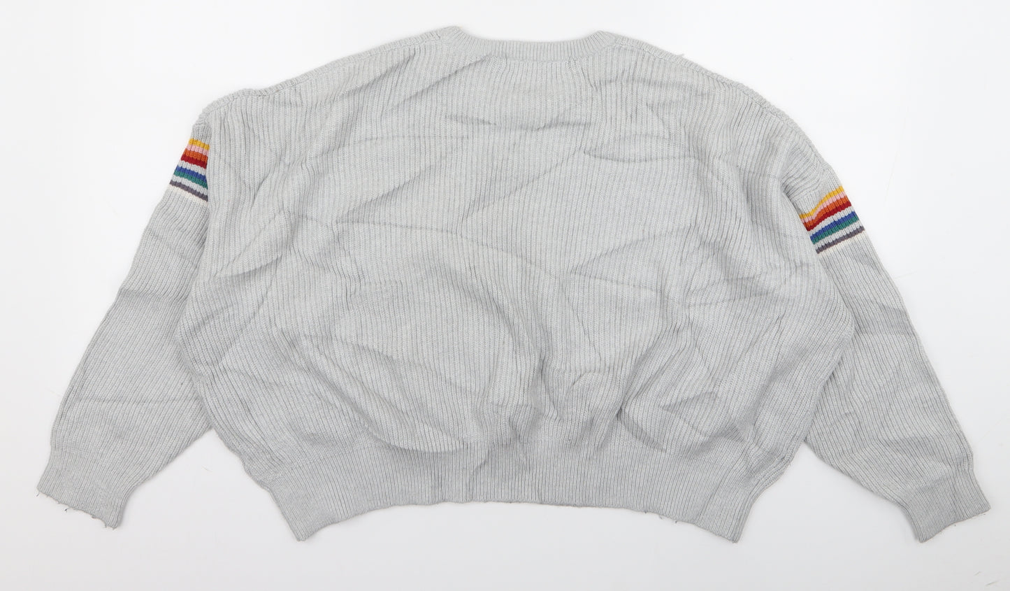 Pull&Bear Womens Green   Pullover Jumper Size S