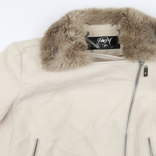 Star Womens Beige   Jacket  Size M