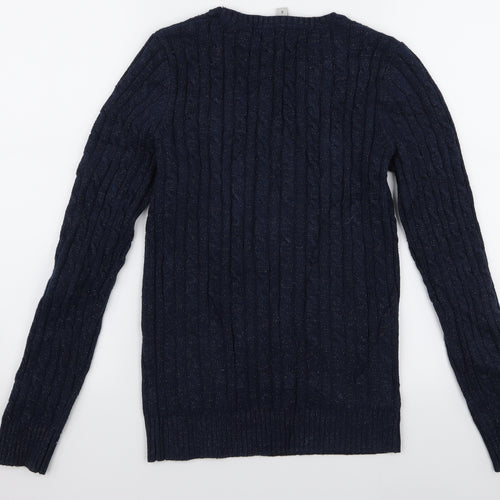 Crew Clothing Womens Blue   Pullover Jumper Size 8