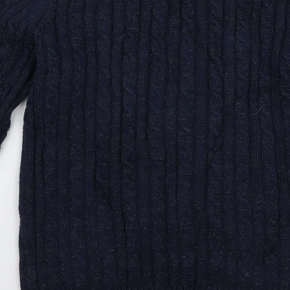 Crew Clothing Womens Blue   Pullover Jumper Size 8