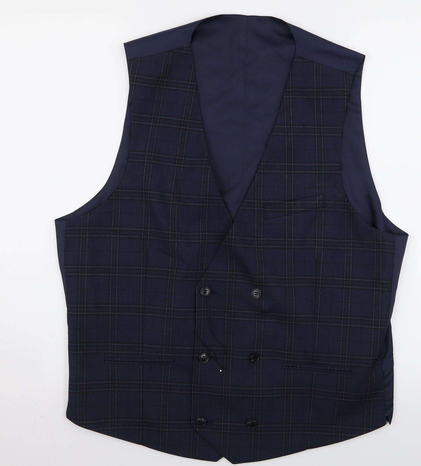 Preworn Mens Blue   Gilet Jacket Size S