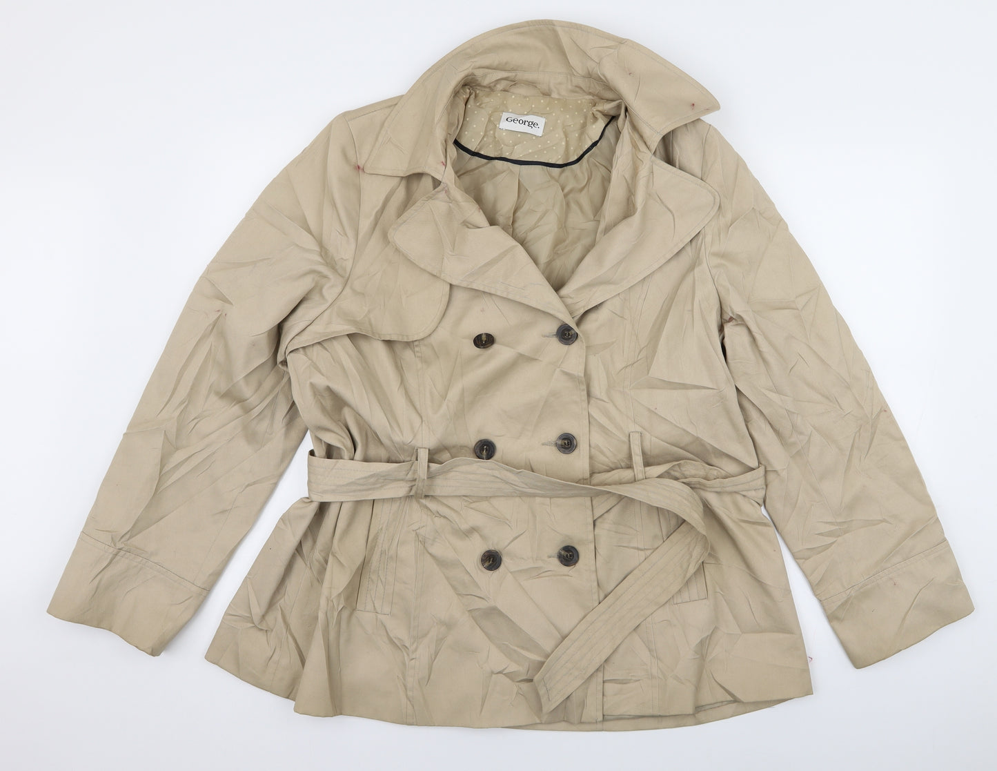 George Womens Beige   Jacket  Size 20