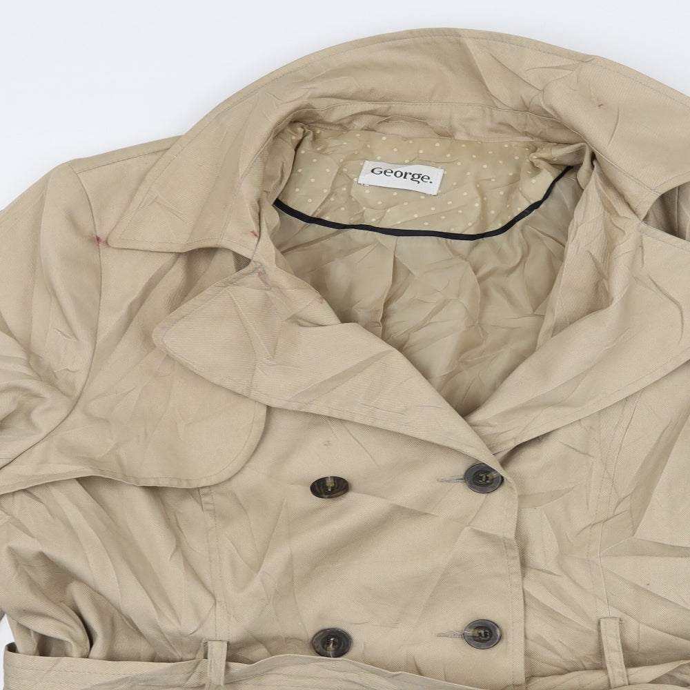 George Womens Beige   Jacket  Size 20