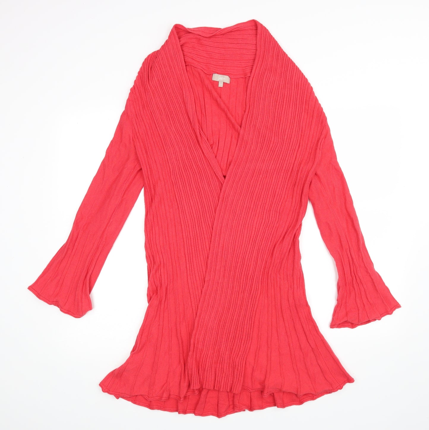 Soon Womens Red   Wrap Blouse Size 16