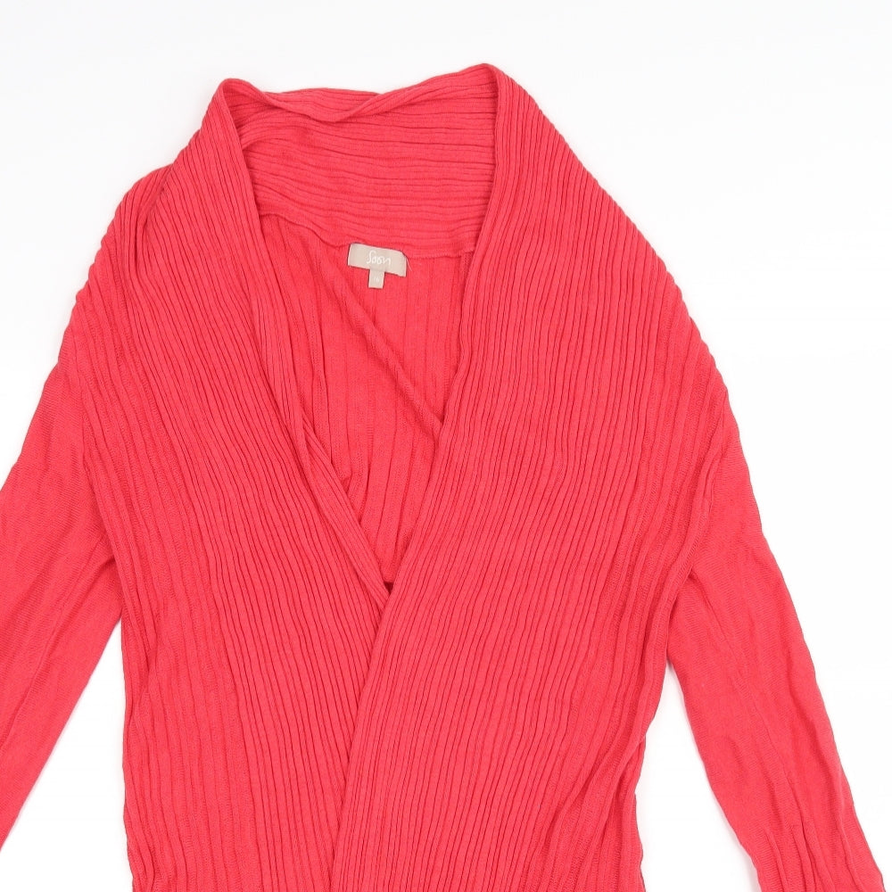 Soon Womens Red   Wrap Blouse Size 16