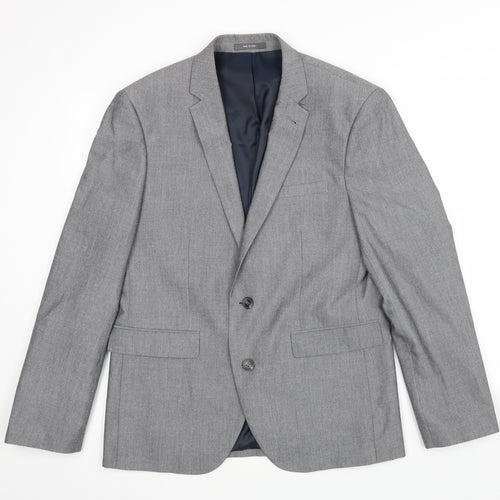 Primark Mens Grey   Jacket Blazer Size S