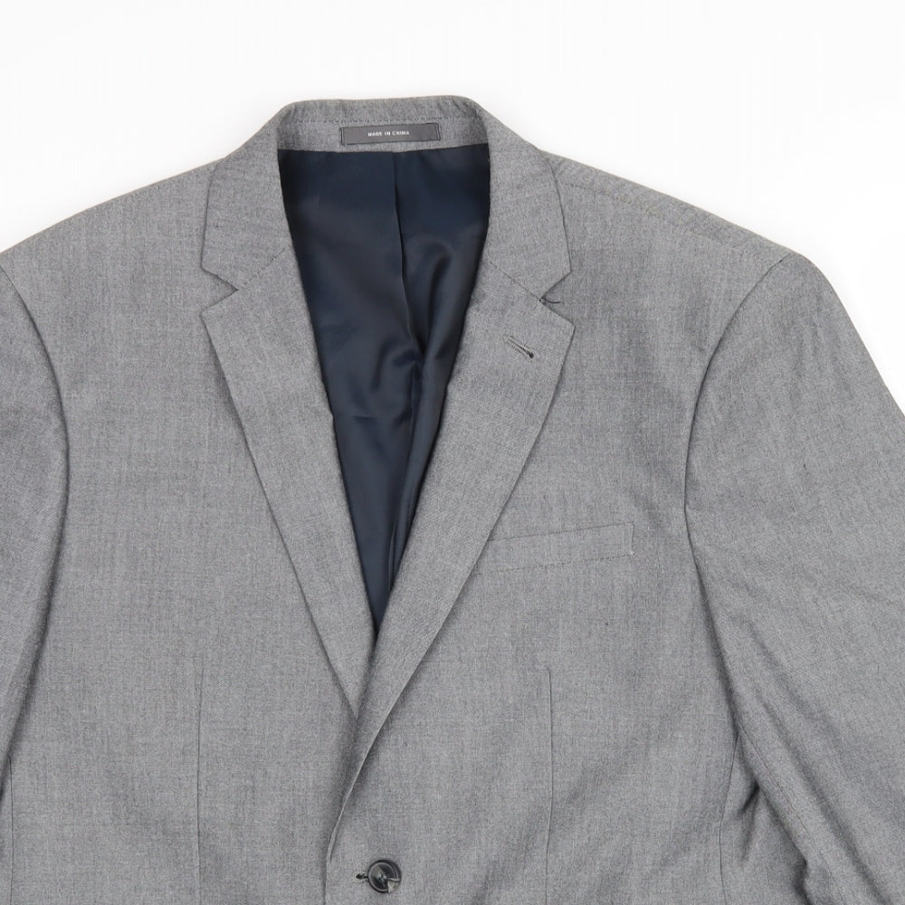 Primark Mens Grey   Jacket Blazer Size S