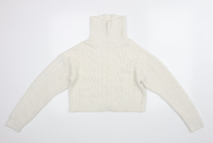 Candy Girls White   Pullover Jumper Size 15 Years
