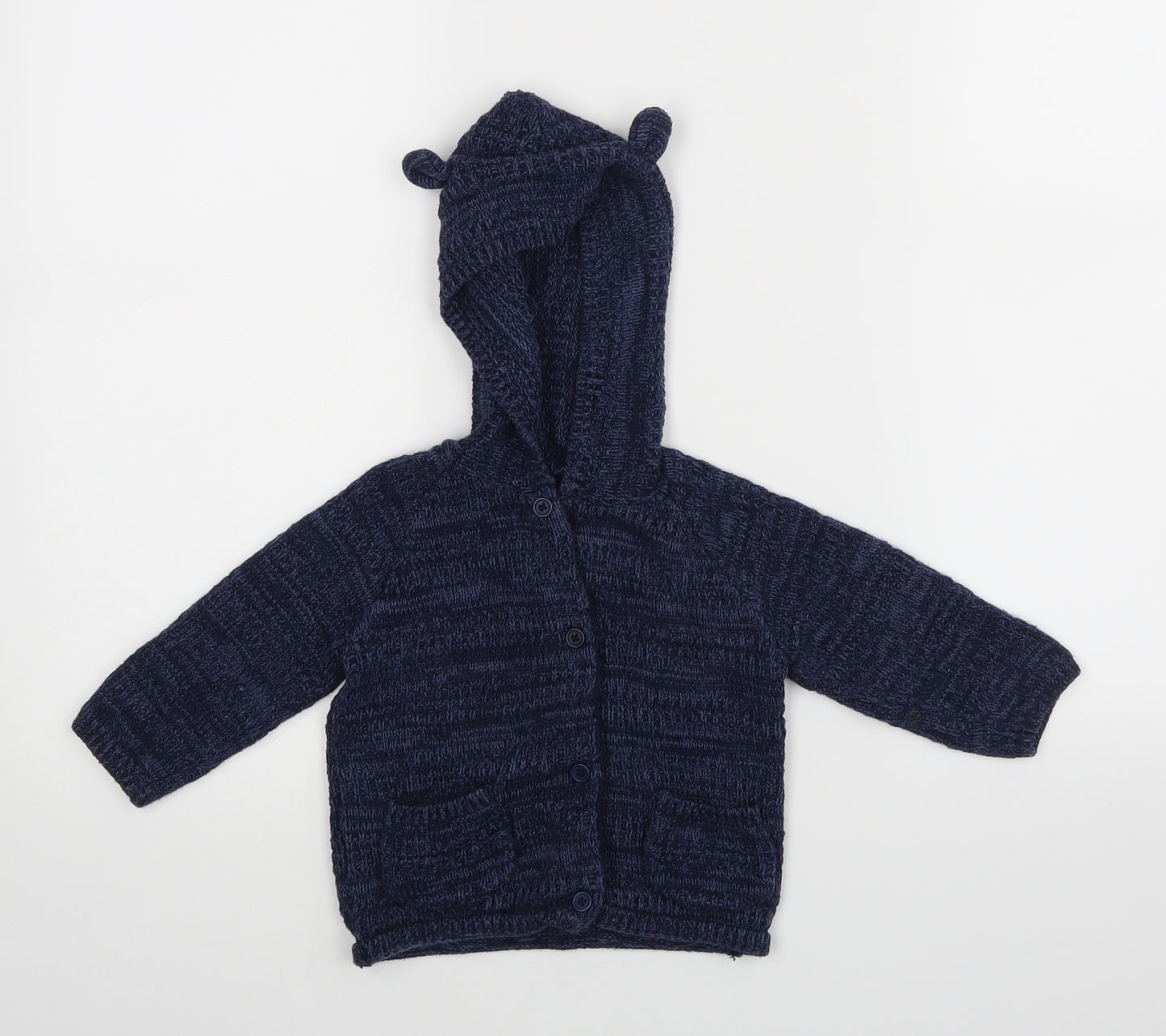 George Boys Blue   Cardigan Jumper Size 9-12 Months