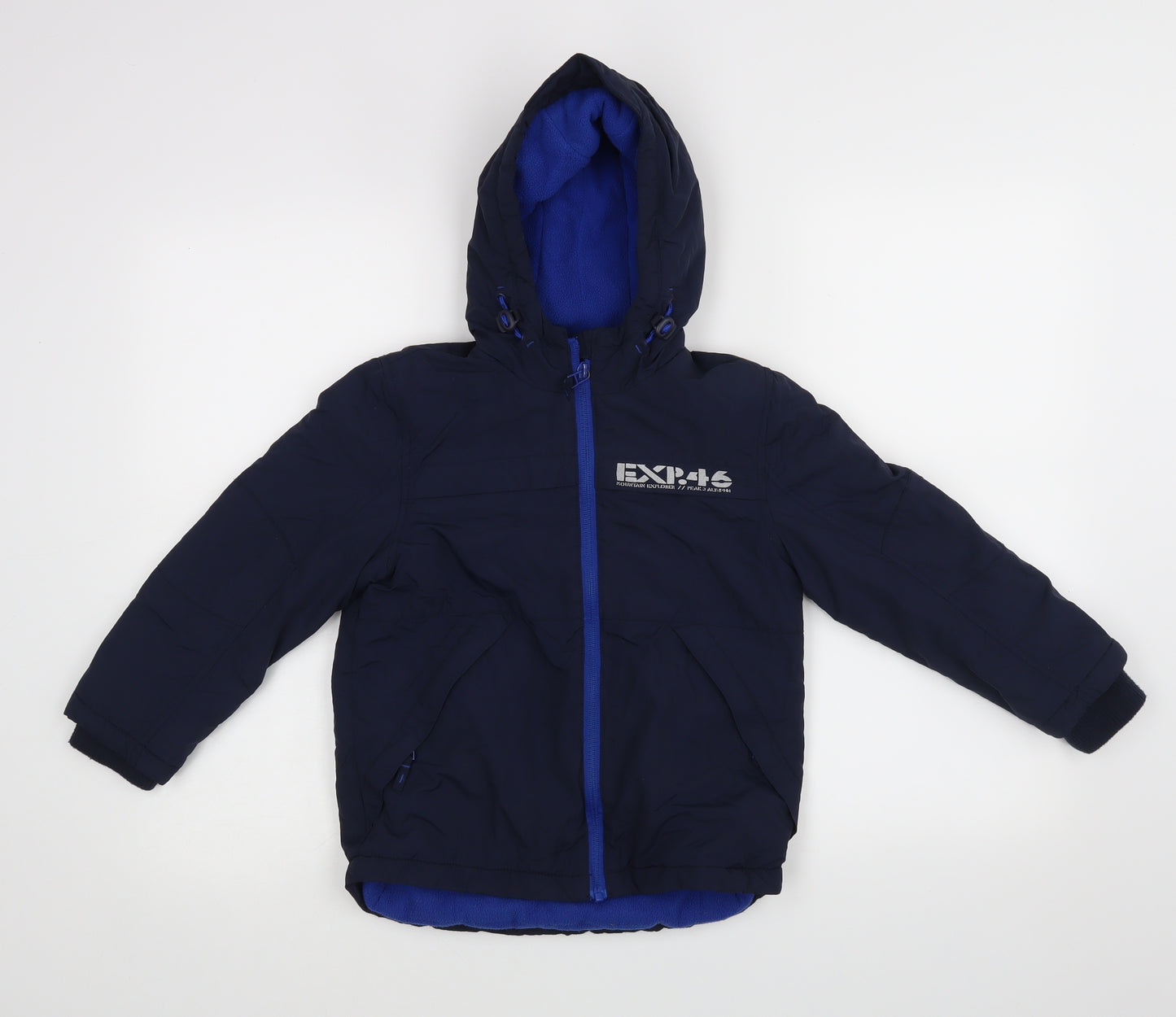 George Boys Blue   Jacket Coat Size 5-6 Years