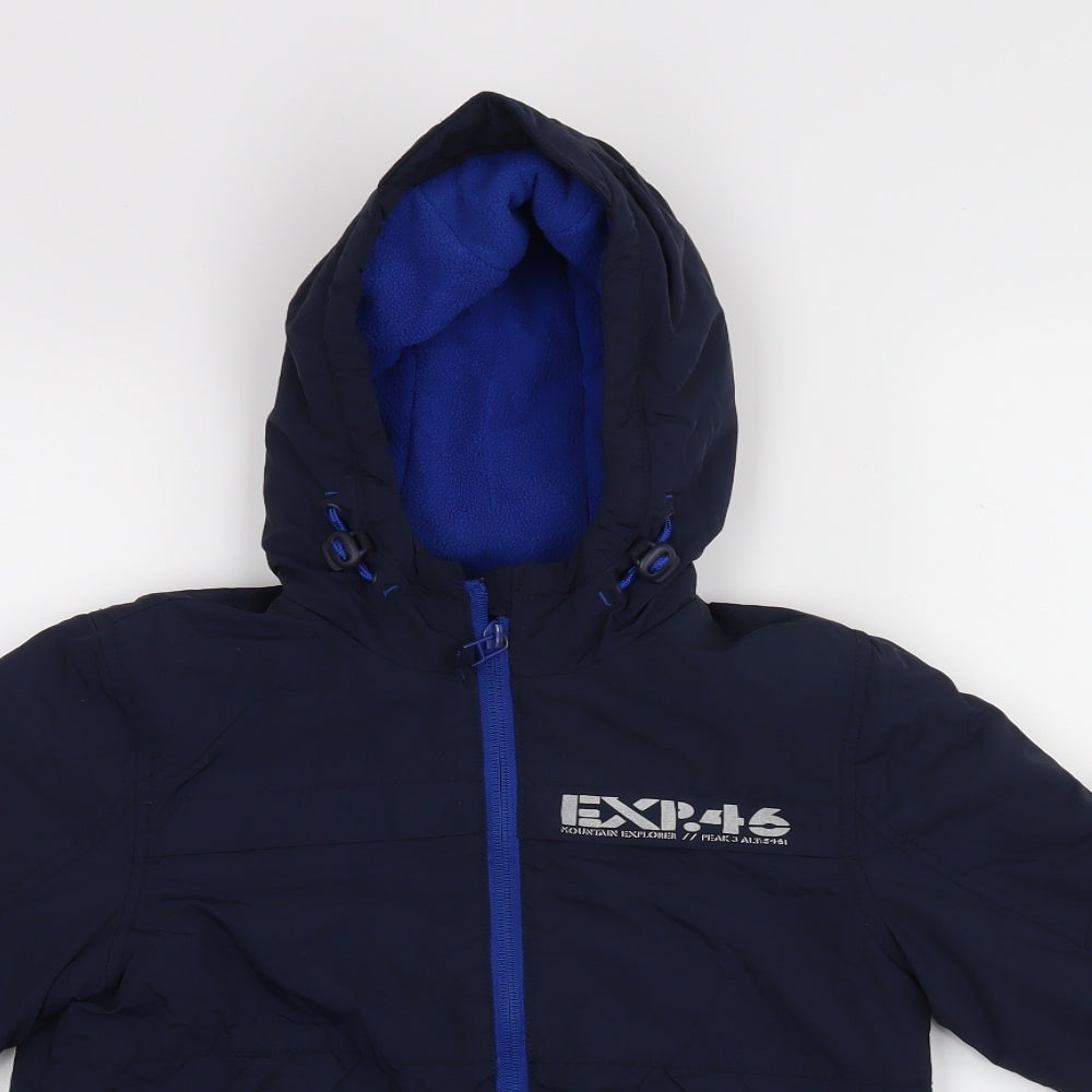 George Boys Blue   Jacket Coat Size 5-6 Years