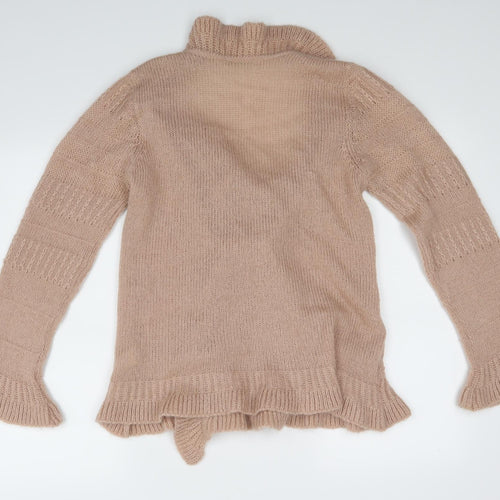 M&S Womens Pink   Wrap Jumper Size 14